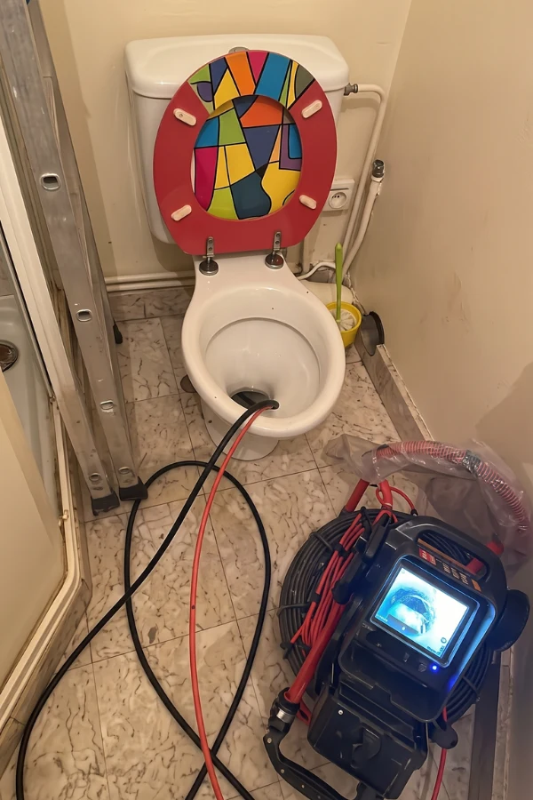 Technicien Débouchage Degroote en intervention canalisation à Bruxelles